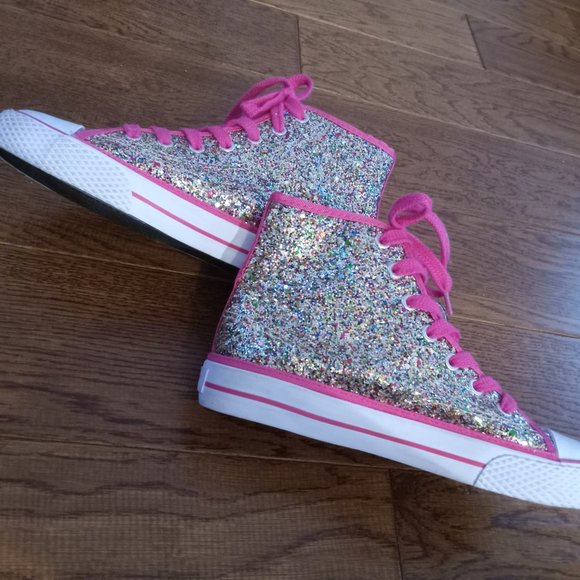 Sparkly Girl Hightops - Picture 1 of 7